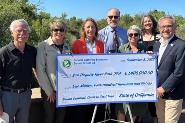 Blakespear awards $1.4M for trail construction
